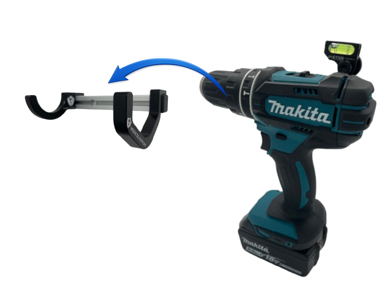 Wandhalterung für Akkuschrauber